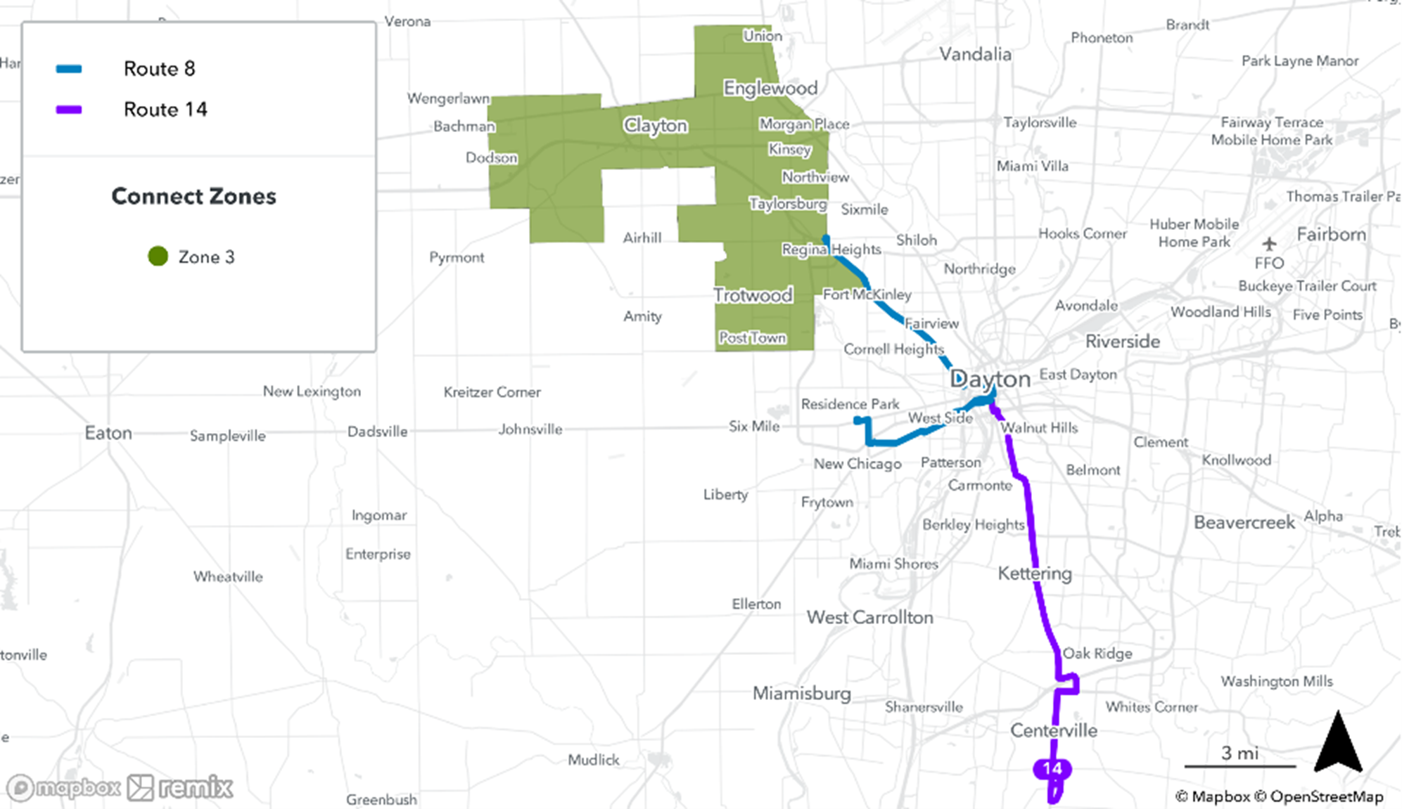 RTA makes changes to Route 14 Dayton RTA