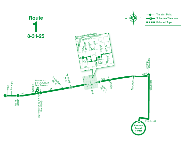 Route 1 Map 01-04-26