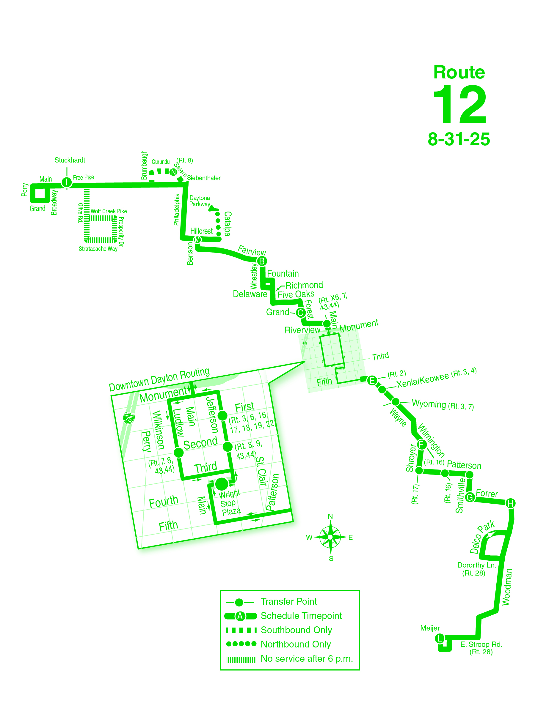 route 12 map