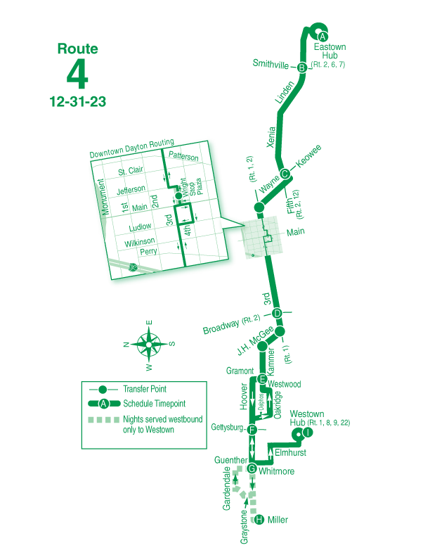 ROUTE 4 Dayton RTA