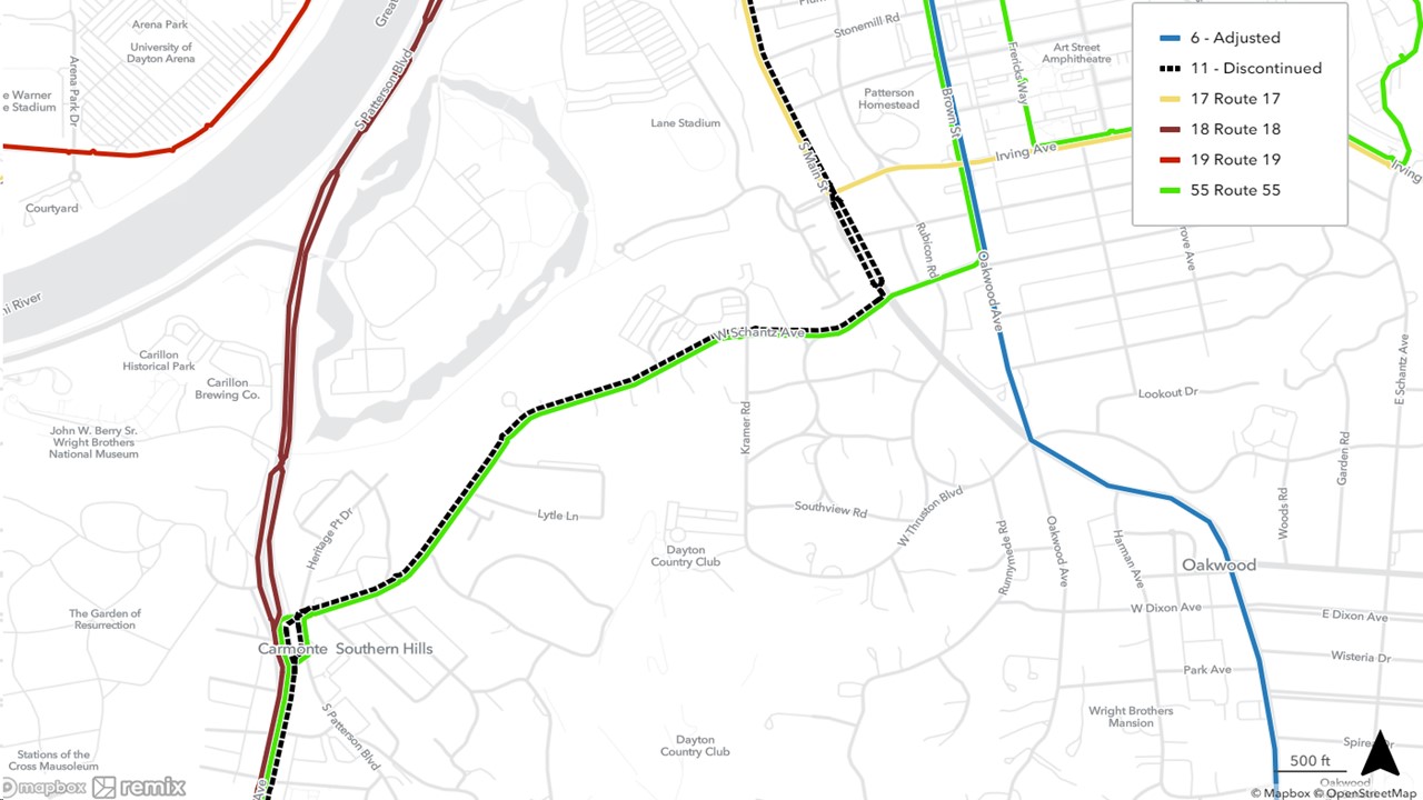 Placeholder Route 11 Map 12 31