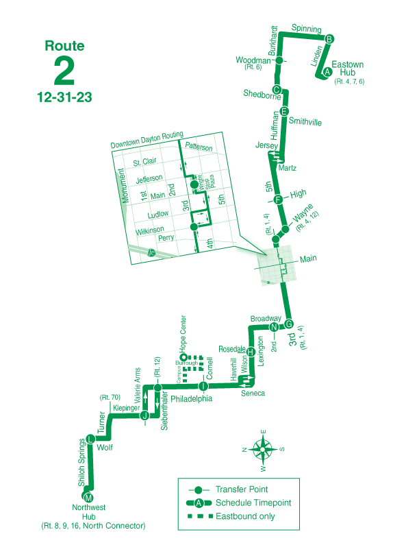 Route 2 Map 12-31-23