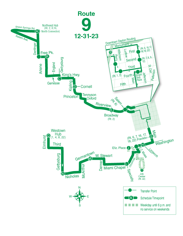 Route 9 Map 12-31-23