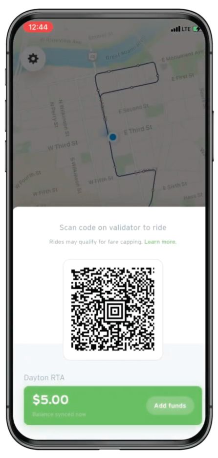ticket QR code