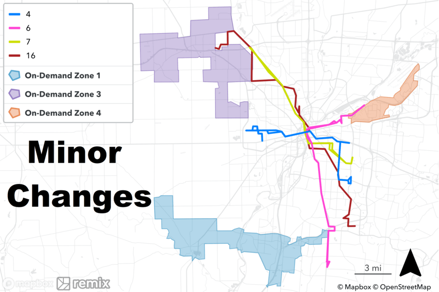 TSR Minor Changes