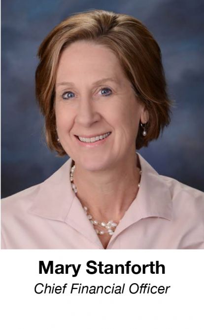 Mary Stanforth, Chief Financial Officer