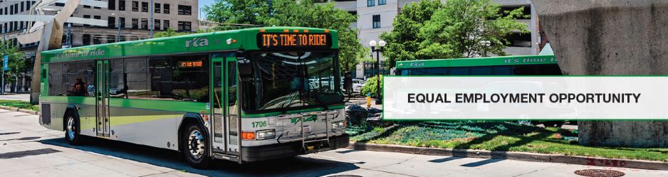 Equal Employment Opportunity with bus image
