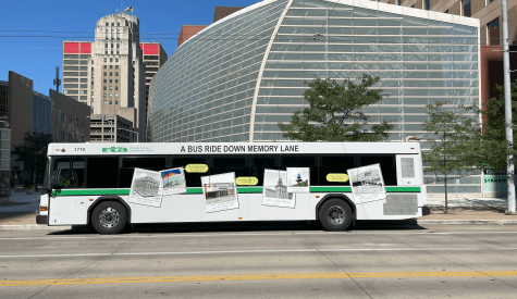 Picture of history-themed bus