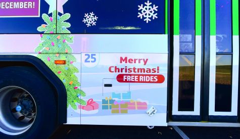 Free rides on Christmas Day
