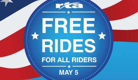 Free rides for all riders May 5