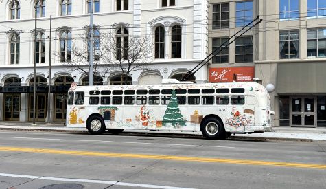 Christmas trolley