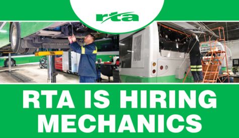 RTA is hiring mechanics